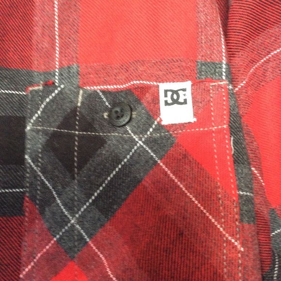DC Plaid Flannel Shirt - Picture 3 of 5